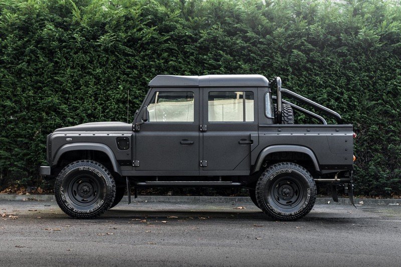 Project Kahn 1947 Heritage Steel Wheels - 9x16" Matt Black for Defender 90/110 - Image 4