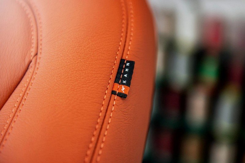 Project Kahn Comfort Leather Interior - Volcanic Orange for 2020+ Defender 110 - Image 4