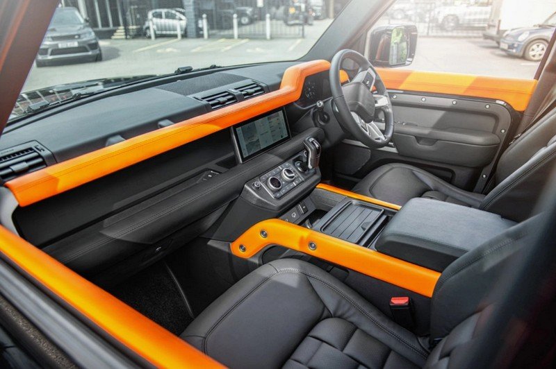 Chelsea Truck Company Volcanic Orange Environment 2 Interior Trim for 2020+ Defender 130