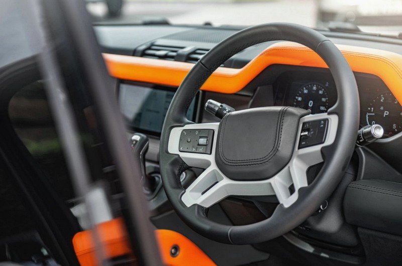 Chelsea Truck Company Volcanic Orange Environment 2 Interior Trim for 2020+ Defender 130 - Image 7