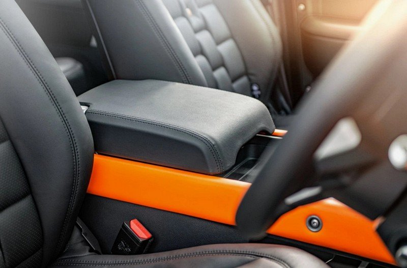 Chelsea Truck Company Volcanic Orange Environment 2 Interior Trim for 2020+ Defender 130 - Image 4