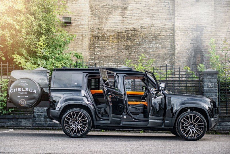 Chelsea Truck Company Volcanic Orange Environment 2 Interior Trim for 2020+ Defender 130 - Image 2