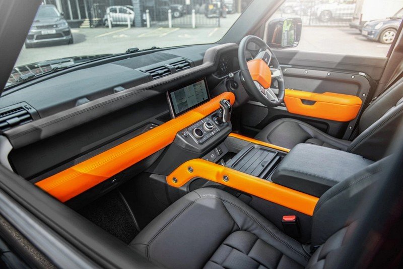 Land Rover Defender 110 (2020–Present) Environment 3: Middle and Lower Interior – Volcanic Orange By CTC