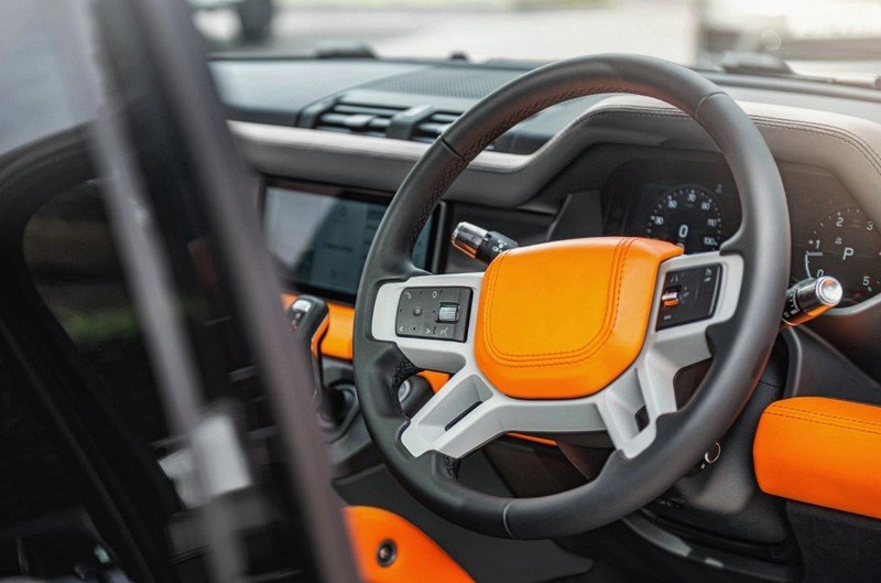 Land Rover Defender 110 (2020–Present) Environment 3: Middle and Lower Interior – Volcanic Orange By CTC - Image 6