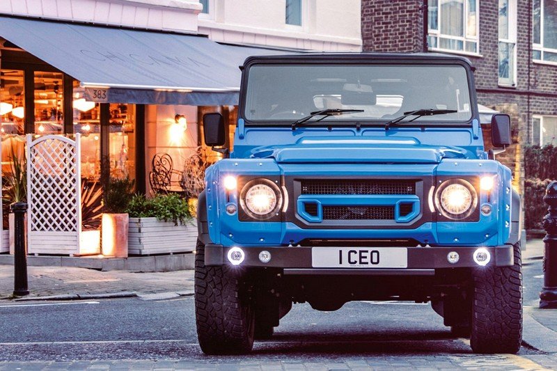 Chelsea Truck Company Front Bumper with Lights for Defender 90/110
