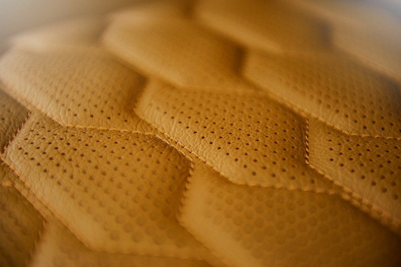 Project Kahn Comfort Leather Interior Volcanic Yellow - Clam Shell Design for 2020+ Defender 130 - Image 6