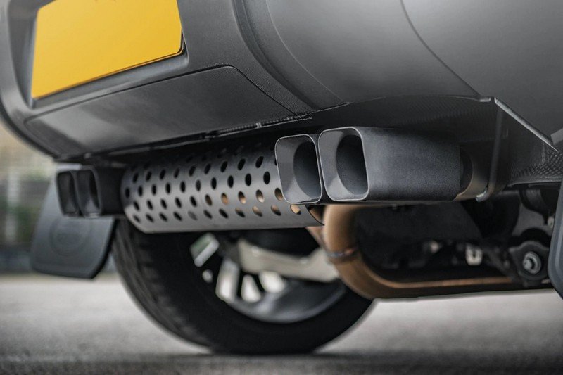 Project Kahn Quad Exhaust System for 2020+ Defender 110 P400 3.0 Petrol