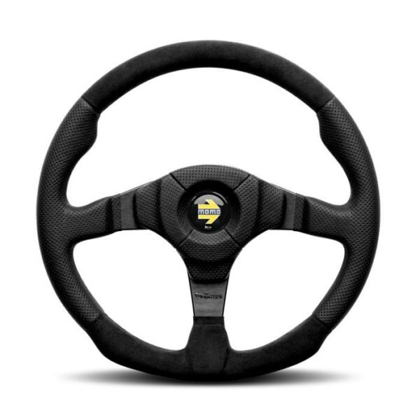 MOMO Dark Fighter Steering Wheel for Defender