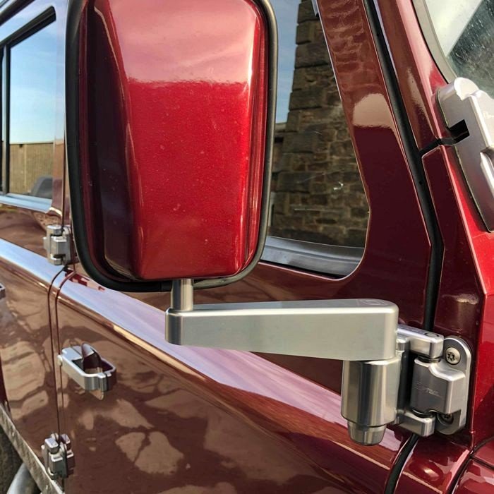 Optimill Wing Mirror Arm with Puddle Light for Defender 90/110/130