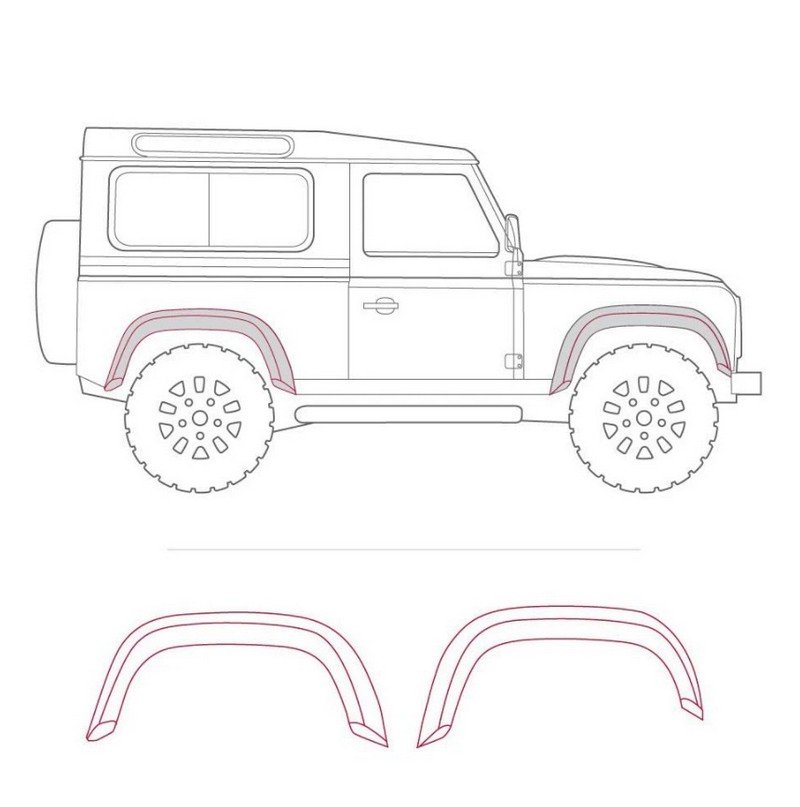 Project Kahn Heritage Tailored Conversion for Defender 90 - Image 3
