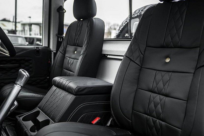 Project Kahn Pickup 2 Seats Comfort Leather Interior for Defender 110