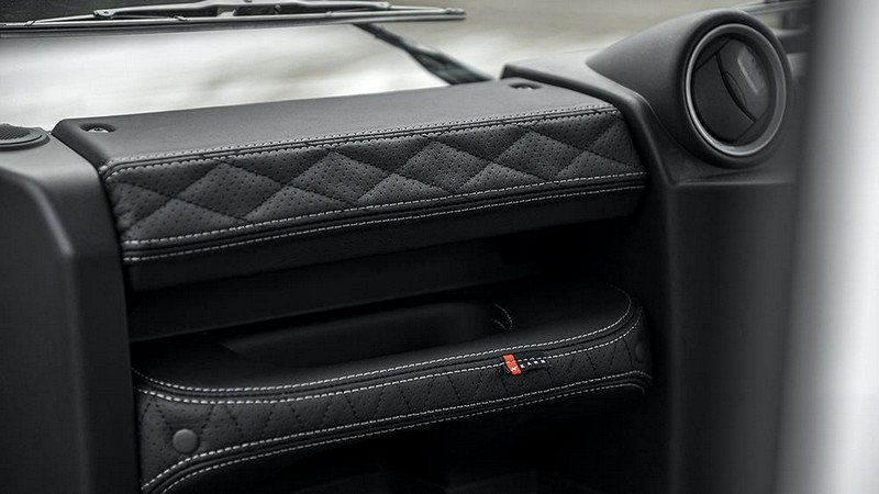 Project Kahn Pickup 2 Seats Comfort Leather Interior for Defender 110 - Image 2