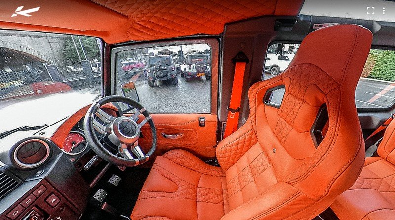 CTC 4 Seats Sport Leather Interior 360° Tour for Defender 90 - Image 2