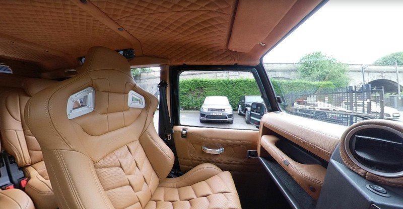Project Kahn Sports Leather Interior 360° Tour for Defender 110 - Image 5