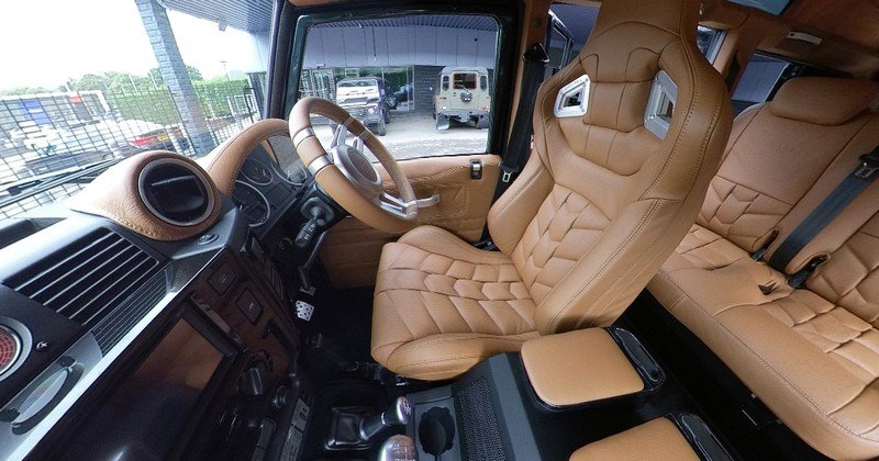 Project Kahn Sports Leather Interior 360° Tour for Defender 110 - Image 3
