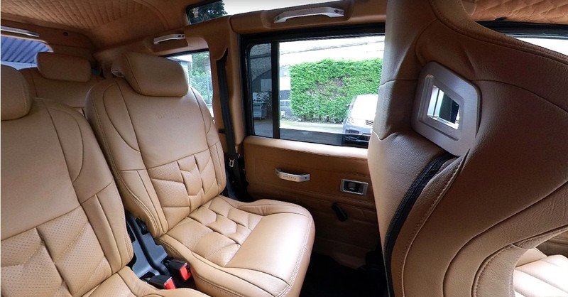 Project Kahn Sports Leather Interior 360° Tour for Defender 110 - Image 6