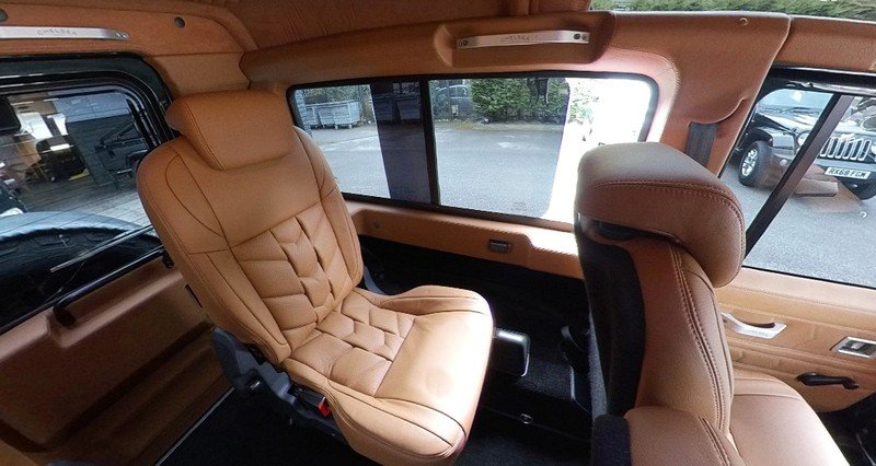 Project Kahn Sports Leather Interior 360° Tour for Defender 110 - Image 8