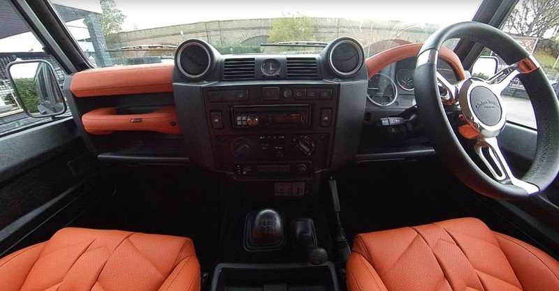 Chelsea Truck Company Sports Interior Package - Volcanic Burnt Orange for Defender 110 - Image 3