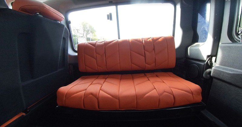 Chelsea Truck Company Sports Interior Package - Volcanic Burnt Orange for Defender 110 - Image 8