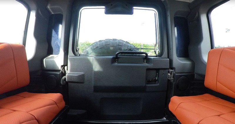 Chelsea Truck Company Sports Interior Package - Volcanic Burnt Orange for Defender 110 - Image 7