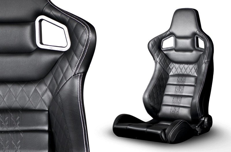 Project Kahn Vegan Leather GTB Sport Seats for Defender 90