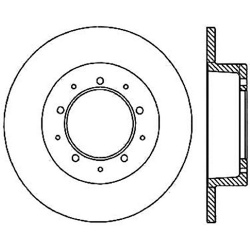 StopTech Sport Slotted Cryo Brake Rotor, Rear Right for Defender - Image 7