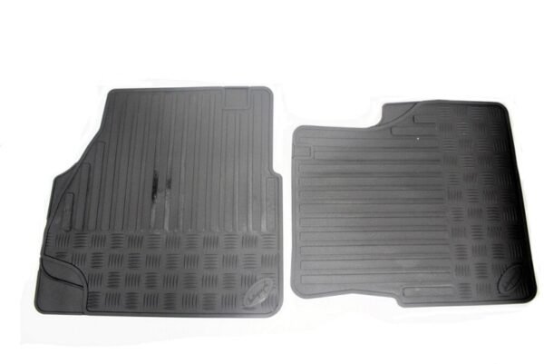 Pair of Moulded Front Floor Mats Set for Defenders