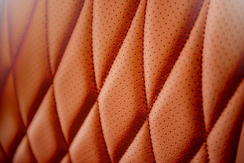 Project Kahn Comfort Leather Interior - Volcanic Orange for 2020+ Defender 90 - Image 6