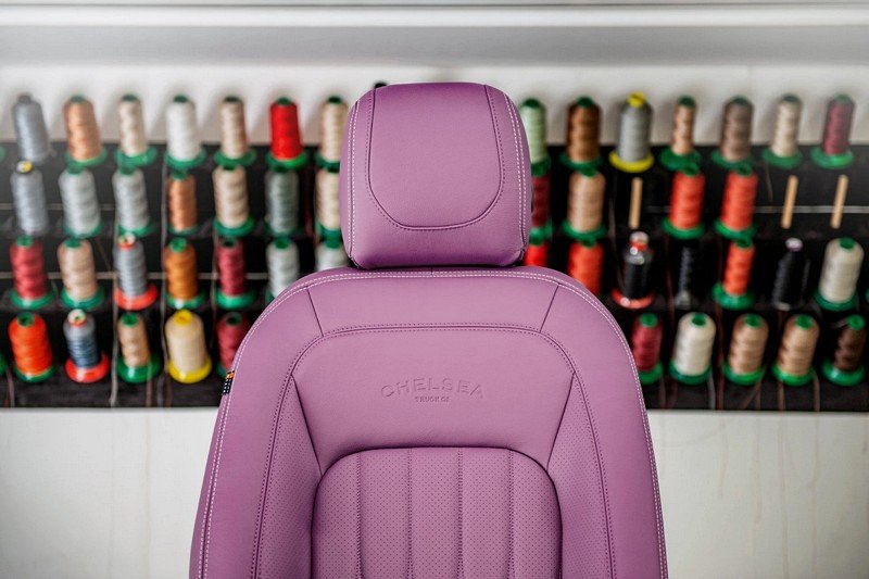 Project Kahn Comfort Leather Interior - Volcanic Pink for 2020+ Defender 110 - Image 2