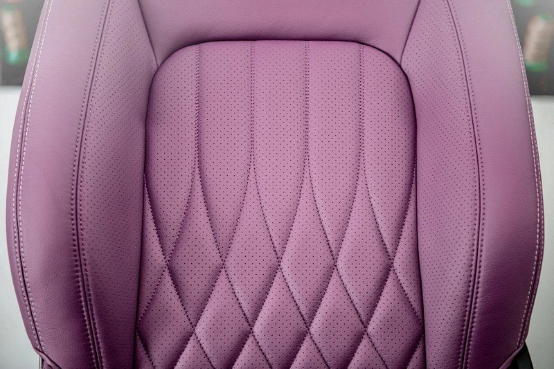 Project Kahn Comfort Leather Interior - Volcanic Pink for 2020+ Defender 110 - Image 5