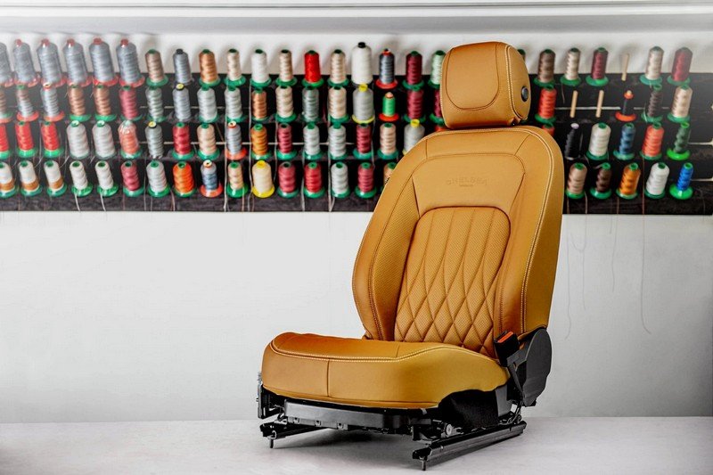 Project Kahn Comfort Leather Interior - Volcanic Yellow for 2020+ Defender 110 - Image 2