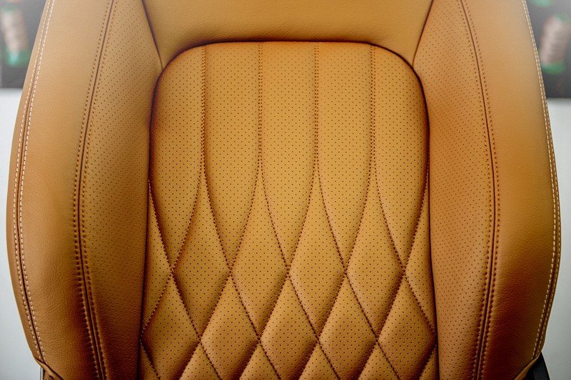 Project Kahn Comfort Leather Interior - Volcanic Yellow for 2020+ Defender 110 - Image 9