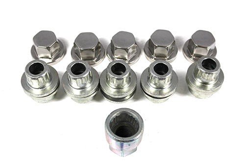 TerraFirma Locking Wheel Nuts Alloy for All Defenders