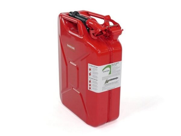 20L Red Jerry Can w/ Spout & Adapter