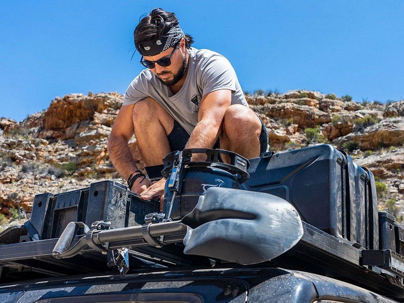 Front Runner Ratcheting Spade/Showel & Paddle Mount - Image 2