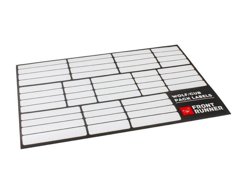 Front Runner Wolf/Cub Pack Campsite Organizing Labels - Image 2