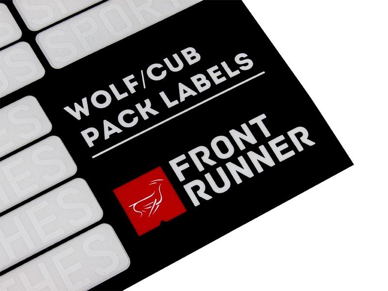 Front Runner Wolf/Cub Pack Campsite Organizing Labels - Image 3