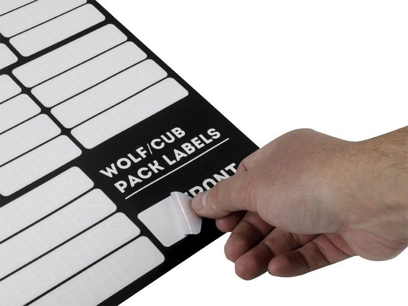 Front Runner Wolf/Cub Pack Campsite Organizing Labels - Image 5