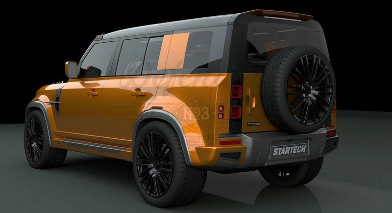 Renders Reveal All-New Land Rover Defender Mods By Startech ...