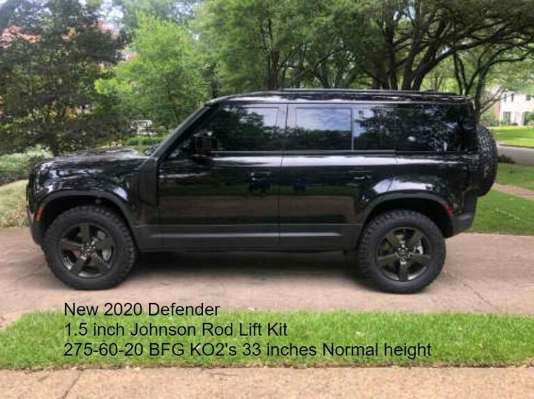 2020-on Land Rover Defender 1.5” Lift Kit by Johnson Rods ...