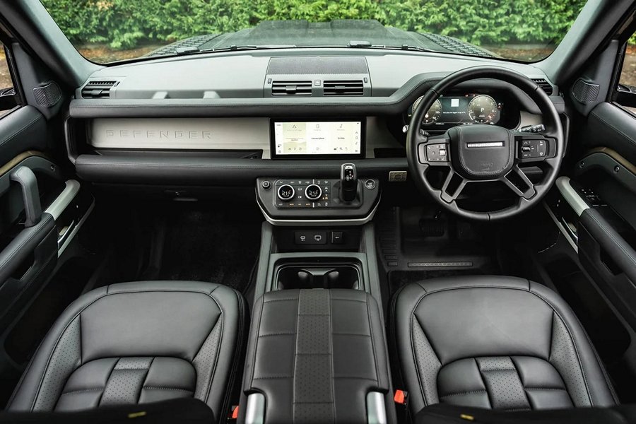 CTC Comfort Leather Interior - Volcanic Black for 2020+ Defender 90 - Image 10