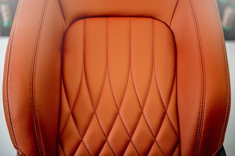 Land Rover Defender 110 (2020–Present) Comfort Leather Interior – Volcanic Orange By CTC - Image 5
