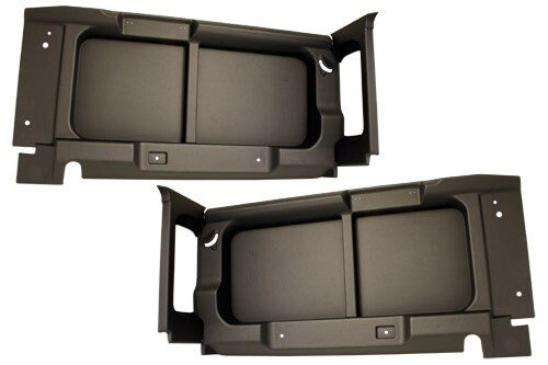 TerraFirma 90 without Window Cut-Outs, Rear Side Panels - Black -9