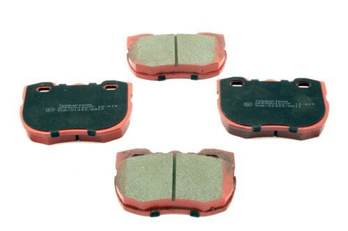TerraFirma Front Premium Ceramic Brake Pads for DEF & D1 with Solid Discs