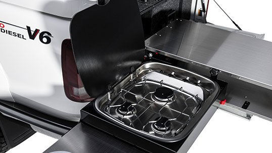 3 Burner Gas Stove for 2020+ Defender 90/110/130