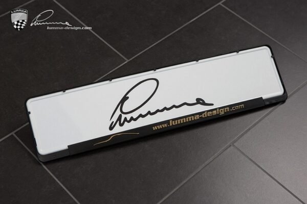 LUMMA Design License Plate Pat