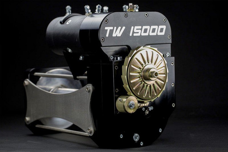 TIBUS Highspeed Winch TW 15000 for 1990-2016 Defender 90/110/130