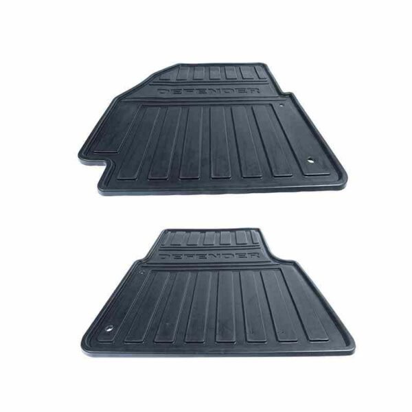Genuine LR Defender Rubber Floor Mats for Dedender 90/110/130