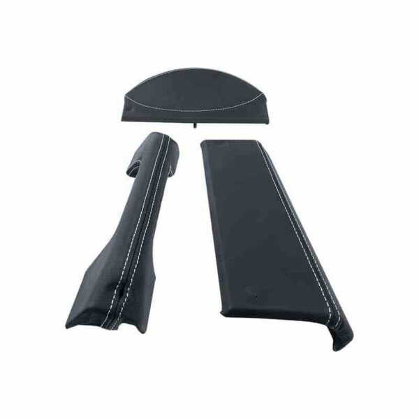 Leather Trimmed Dashtops and Grab Handles for Land Rover Defender