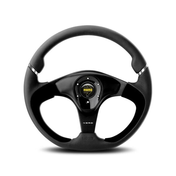 MOMO Nero Steering Wheel - 350mm for Land Rover Defender
